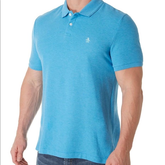 Penguin turquoise short-sleeve polo - Picture 2 of 5